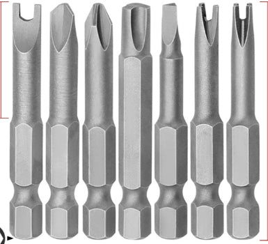 Pack de puntas diseñadas para adaptarse a cualquier tipo de tornillo y trabajos de bricolaje. (Oferta 3x1)